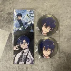 レオス・ヴィンセント 缶バッジ＆チェキ風カード