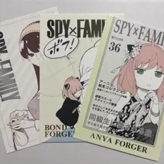 SPY×FAMILY 箔押しポストカードコレクション ヨル アーニャ ボンド
