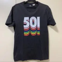 Levi's 501ロゴプリント Tシャツ Sサイズ ブラック