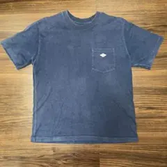 DANTON ポケットTシャツ ネイビー サイズ40のサムネイル
