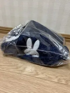 ミッフィー　スリッパ　ボア　ネイビー　紺　新品　未使用　24cm