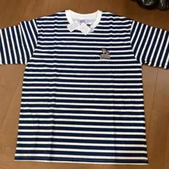 ボーダーTシャツ・ブルー系・メンズ・XLのサムネイル