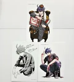 桃源暗鬼 両面イラストカード 一ノ瀬四季 3種セット