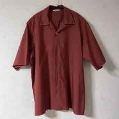AURALEE オープンカラーシャツ 4ブリックレッド 美品 2026年最新】auralee オープンカラーシャツの人気アイテム - メルカリ