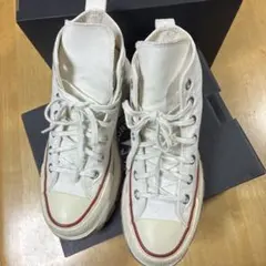converse オールスター アール トレックウエーブ HI ホワイト