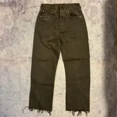 00'svintage Levi's 501 デニムパンツ ブラウン カットオフ