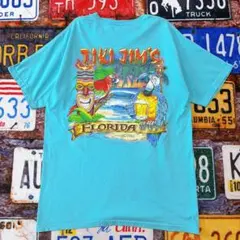 Comfort Colors TIKI JIM'S バックプリントTシャツ Lのサムネイル