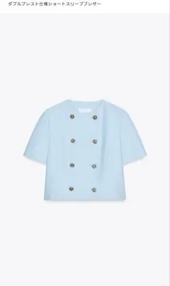 ZARA新品 トショートスリーブセットアップ