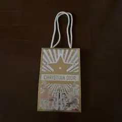 CHRISTIAN DIOR ショップ袋 星型デザイン