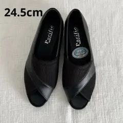 ✨極美品✨Pacific カジュアルシューズ ブラック 24.5cm