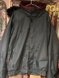 コロンビア90sナイロンジャケット　アウター　グリーン