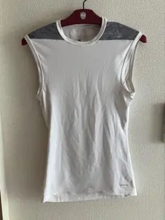 adidasノースリーブ インナーウェア ホワイト