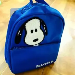【新品】スヌーピー もこもこ 相良刺繍 リュックサック 女性 女の子