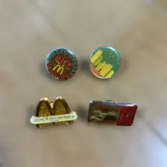 マクドナルド ピンバッジ 4個セット