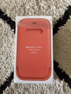Apple 新品 iPhone12 12pro Leather Sleeve