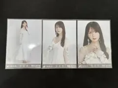 乃木坂46 筒井あやめ　歩道橋 生写真 3種コンプ