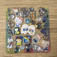 シール　お裾分け　ボンボンドロップシール　ブルー系