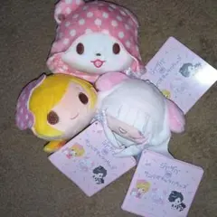 真天地開闢集団　ジグザグ×サンリオキャラクターズ　マスコット　3個セット