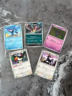 ポケモンカード 5枚セット アシマリ バルジーナ マーシャドーのサムネイル