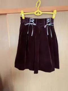 axes femme高級感あるリボンが可愛いスカート