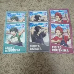 僕のヒーローアカデミア ヒーロープラザ ヒロアカ 特典　6枚