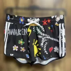 良柄　adidas アディダス　ファレル　コラボ　ボタニカル　ショートパンツ