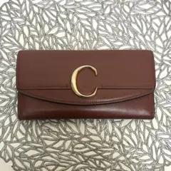 Chloe ブラウン長財布Cロゴのサムネイル