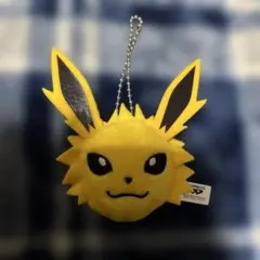 ポケモン ボールチェーン付きフェイスぬいぐるみ サンダース