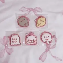 ポメラニアンもち ラバーボールチェーン コンプリートセット