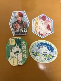 ヒロアカ　お守りステッカー　轟焦凍　緑谷出久