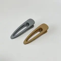 ヘアクリップ　2点セット