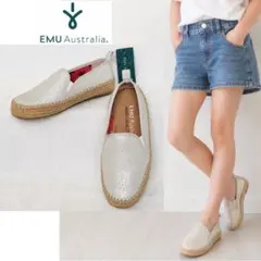 新品未使用★EMU シルバー スリッポン K1 19cm 夏用のサムネイル