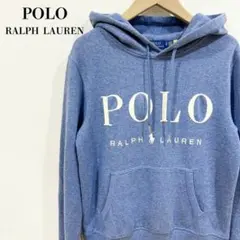 POLO RALPH LAUREN 現行タグ 裏起毛 ビックロゴ パーカー XS