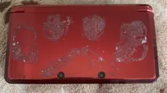 ジャンクは品 NINTENDO 3DS レッド 本体　バッテリーなし