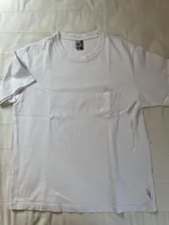 チャムス　ポケット付き Tシャツ ホワイト　Lのサムネイル
