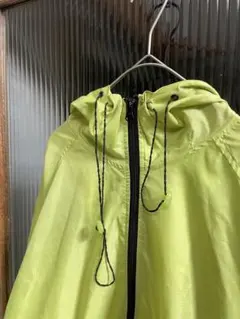 OLD UNIQLOナイロンパーカー ライトグリーン オールドユニクロ　フェス