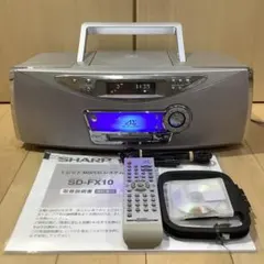 SHARP Auvi SD-FX10 CD MD カセットデッキ 本体 - メルカリ