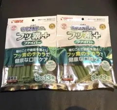 ゴン太の歯磨き専用ガムフッ素＋ファイバー13本入り×2袋 合計26本のサムネイル