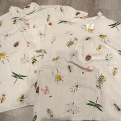 インセクトガーデン　前ボタン　Tシャツ　Lサイズ