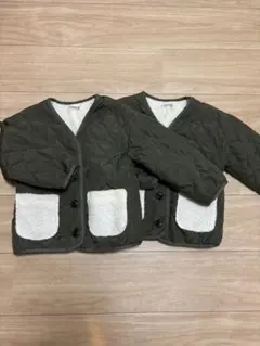 オリーブグリーン アウター サイズ100