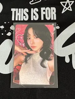 TWICE ミナ　1万円特典トレカ