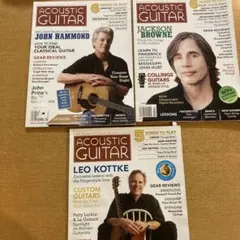 アコースティックギター誌（米国雑誌） 2006年1月号~3月号　3冊セット