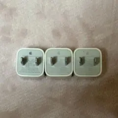 Apple純正品 5w USB電源アダプター 3個セット まとめ売り