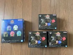 一番くじ 遊戯王　三幻神 D賞 クリボー5兄弟　E賞 ミニフィギュア