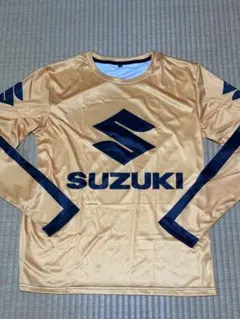 SUZUKI ゴールド Tシャツ Mサイズのサムネイル