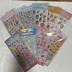 アミューズメント景品 シールまとめ売り ミニちゅるシールおまけつき