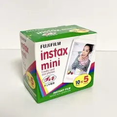 【期限切れ】FUJIFILM instax mini フィルム 10枚x5パック