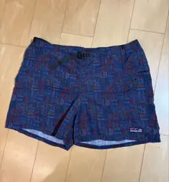 90s Patagonia 渦巻 波タグ リバーショーツ Lサイズ 青 - メルカリ