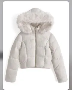 2Wayフード付きファーダウンジャケット