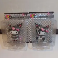 HAPPYくじ　My Melody♡Kuromi　A賞フィギュア　クロミ2＆4